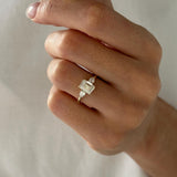2 CT Round Halo & Pave Lab Grown Diamond Engagement Ring