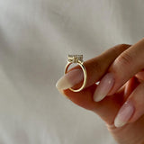 2 CT Round Halo & Pave Lab Grown Diamond Engagement Ring