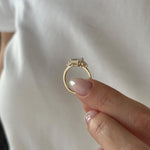 2 CT Round Halo & Pave Lab Grown Diamond Engagement Ring