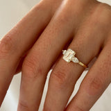 2 CT Round Halo & Pave Lab Grown Diamond Engagement Ring