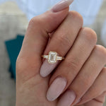 2 CT Round Halo & Pave Lab Grown Diamond Engagement Ring