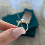 2 CT Round Halo & Pave Lab Grown Diamond Engagement Ring