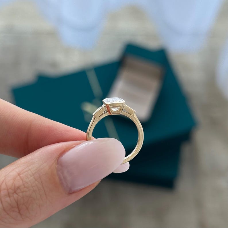 2 CT Round Halo & Pave Lab Grown Diamond Engagement Ring