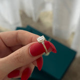 2 CT Round Halo & Pave Lab Grown Diamond Engagement Ring