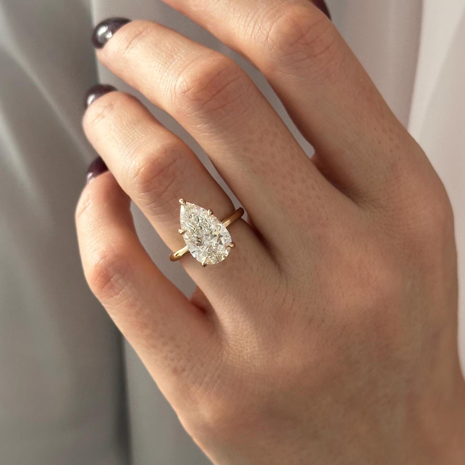 2 CT Round Halo & Pave Lab Grown Diamond Engagement Ring