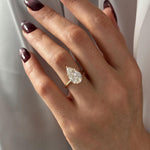 2 CT Round Halo & Pave Lab Grown Diamond Engagement Ring