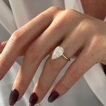 2 CT Round Halo & Pave Lab Grown Diamond Engagement Ring