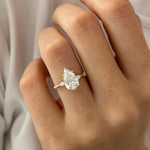 2 CT Round Halo & Pave Lab Grown Diamond Engagement Ring