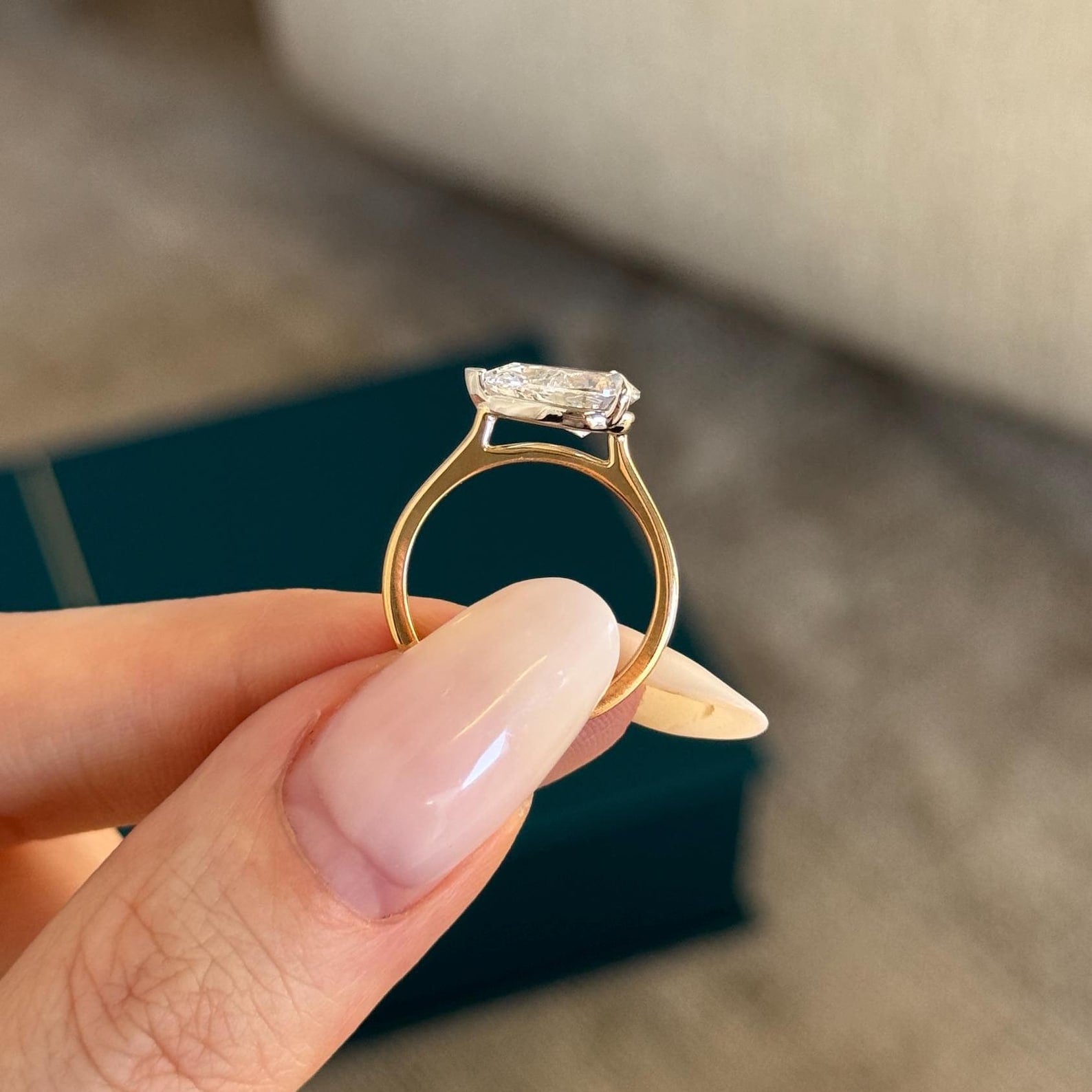 2 CT Round Halo & Pave Lab Grown Diamond Engagement Ring