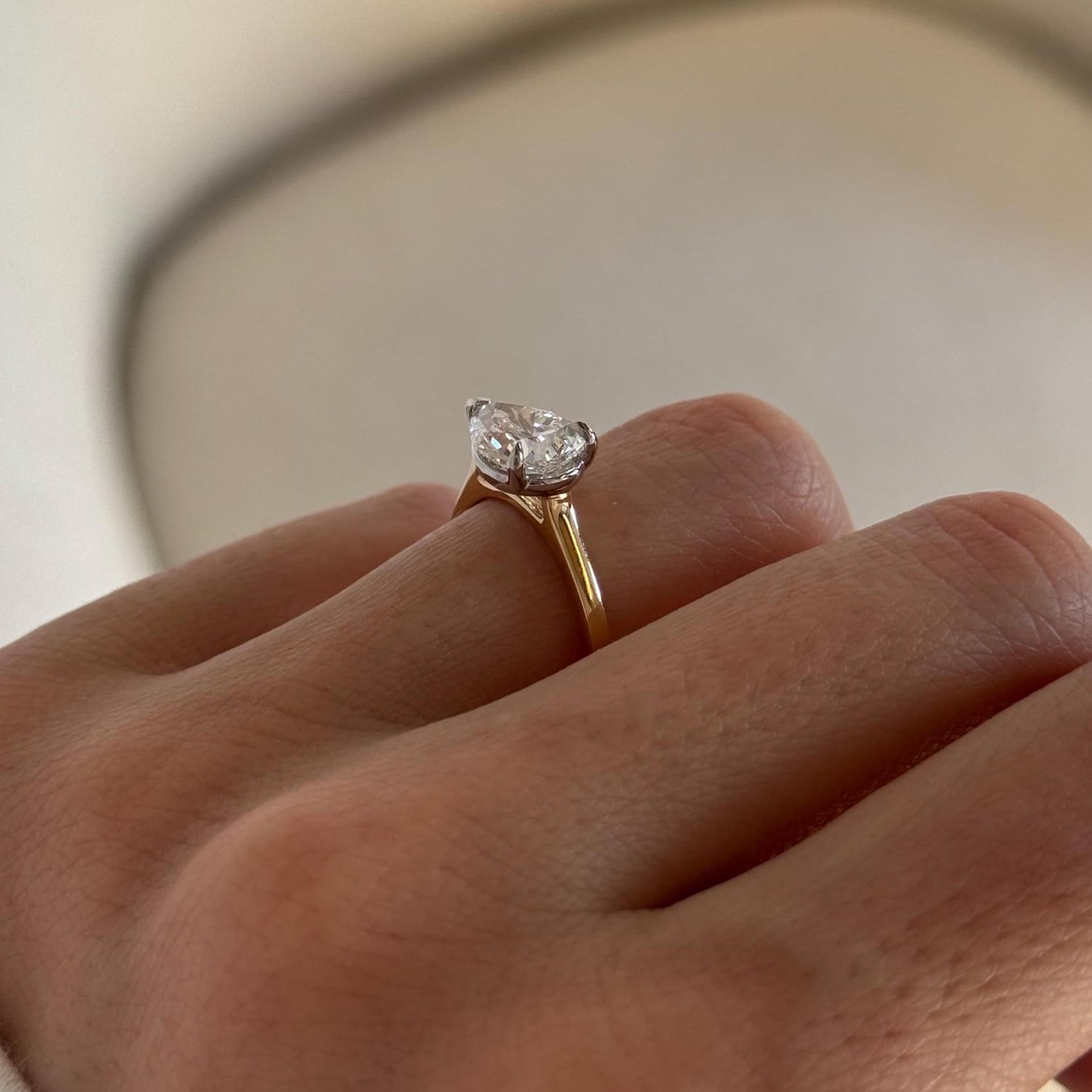 2 CT Round Halo & Pave Lab Grown Diamond Engagement Ring