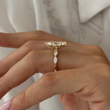 2 CT Round Halo & Pave Lab Grown Diamond Engagement Ring