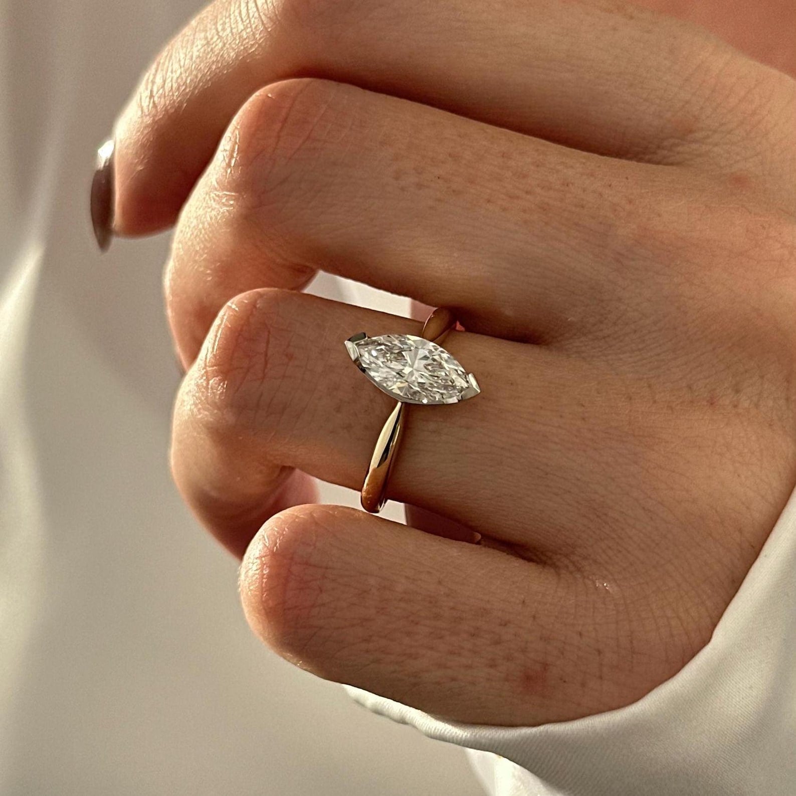 2 CT Round Halo & Pave Lab Grown Diamond Engagement Ring