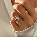 2 CT Round Halo & Pave Lab Grown Diamond Engagement Ring