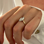 2 CT Round Halo & Pave Lab Grown Diamond Engagement Ring