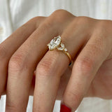 2 CT Round Halo & Pave Lab Grown Diamond Engagement Ring