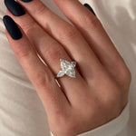 2 CT Round Halo & Pave Lab Grown Diamond Engagement Ring