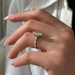 2 CT Round Halo & Pave Lab Grown Diamond Engagement Ring