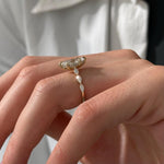 2 CT Round Halo & Pave Lab Grown Diamond Engagement Ring