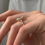 2 CT Round Halo & Pave Lab Grown Diamond Engagement Ring