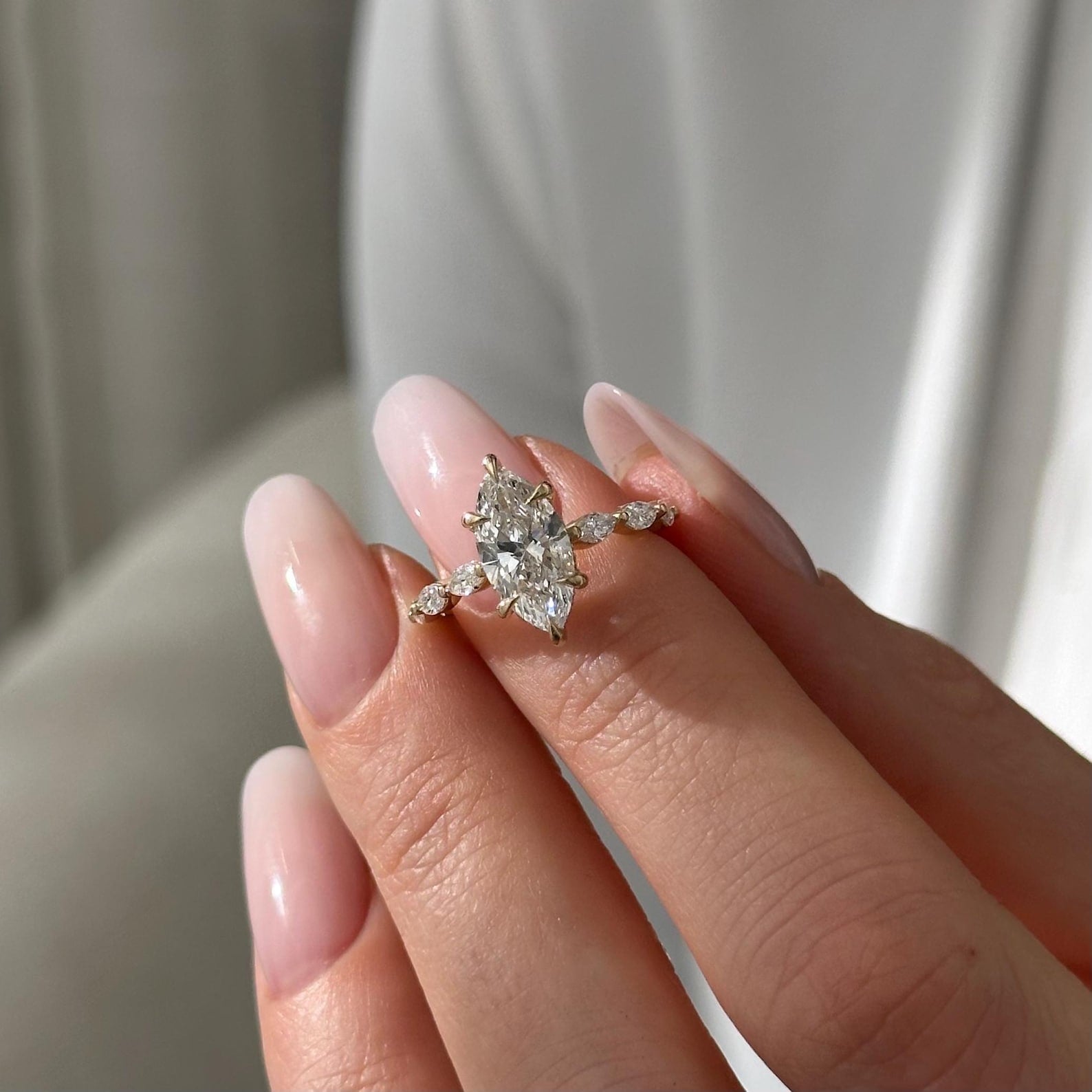 2 CT Round Halo & Pave Lab Grown Diamond Engagement Ring