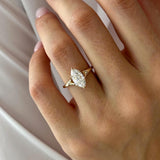 2 CT Round Halo & Pave Lab Grown Diamond Engagement Ring