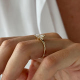 2 CT Round Halo & Pave Lab Grown Diamond Engagement Ring