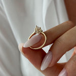 2 CT Round Halo & Pave Lab Grown Diamond Engagement Ring
