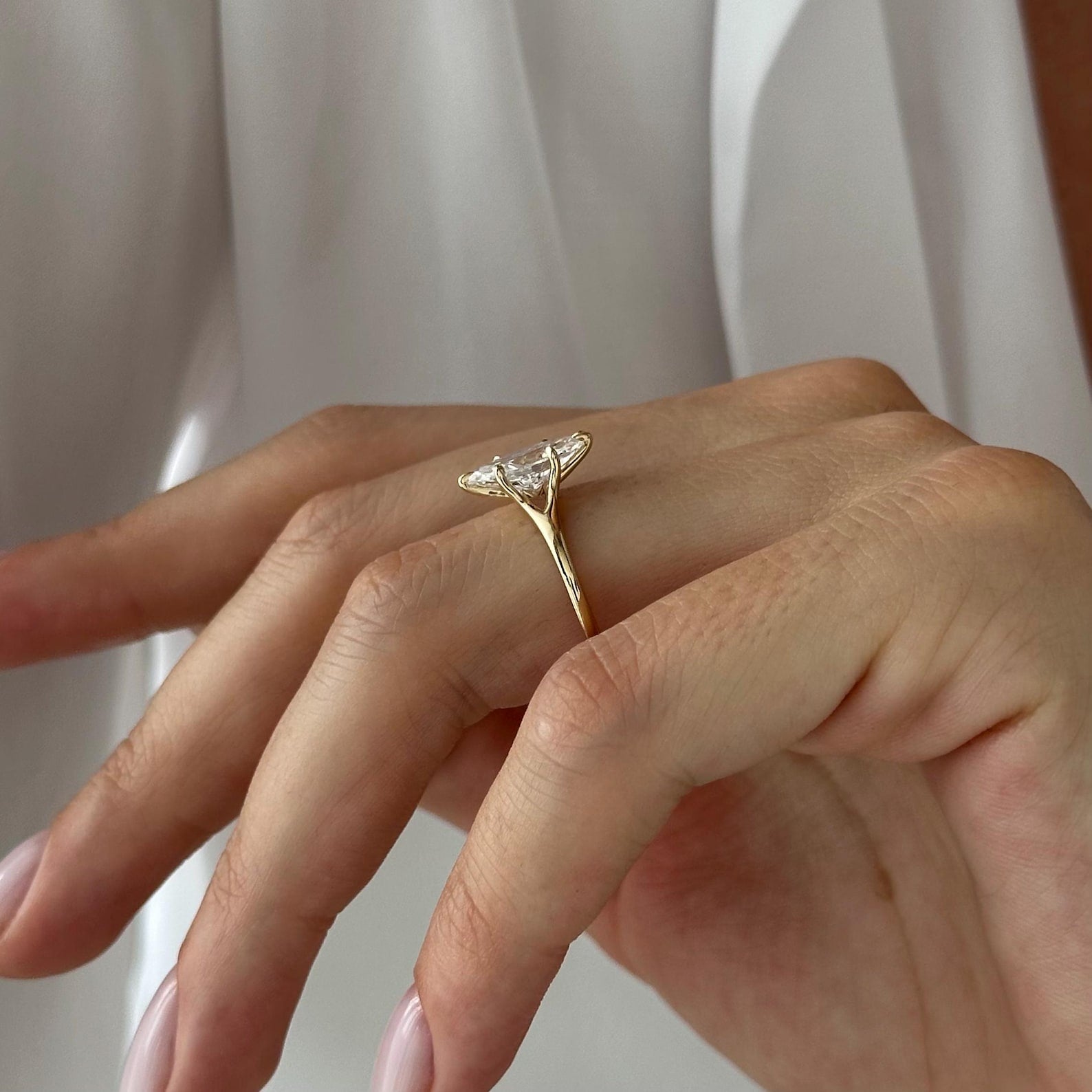 2 CT Round Halo & Pave Lab Grown Diamond Engagement Ring