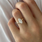 2 CT Round Halo & Pave Lab Grown Diamond Engagement Ring