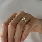 2 CT Round Halo & Pave Lab Grown Diamond Engagement Ring