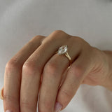 2 CT Round Halo & Pave Lab Grown Diamond Engagement Ring