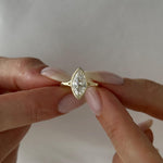 2 CT Round Halo & Pave Lab Grown Diamond Engagement Ring