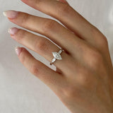 2 CT Round Halo & Pave Lab Grown Diamond Engagement Ring