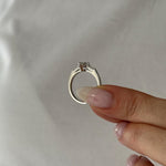 2 CT Round Halo & Pave Lab Grown Diamond Engagement Ring