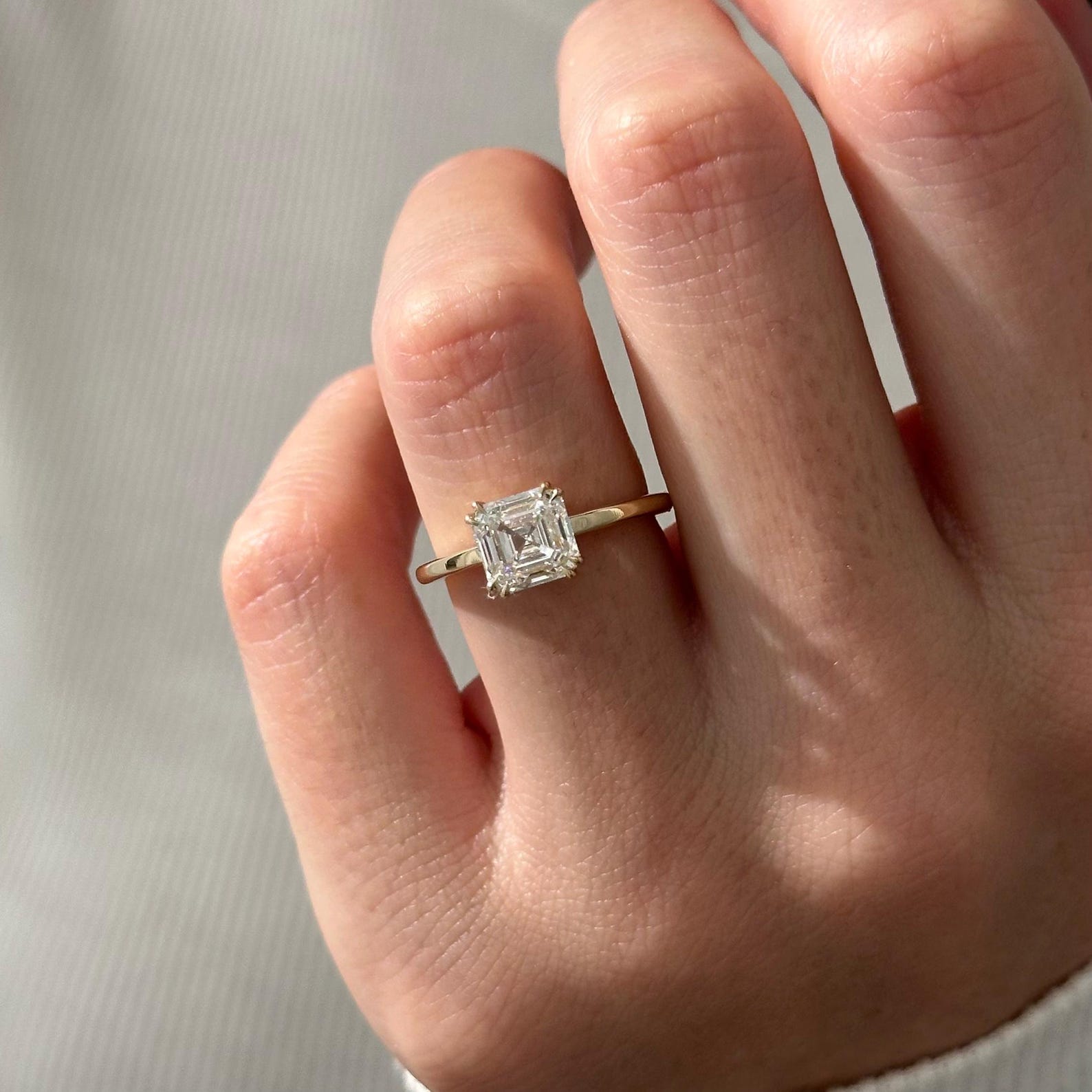 2 CT Round Halo & Pave Lab Grown Diamond Engagement Ring