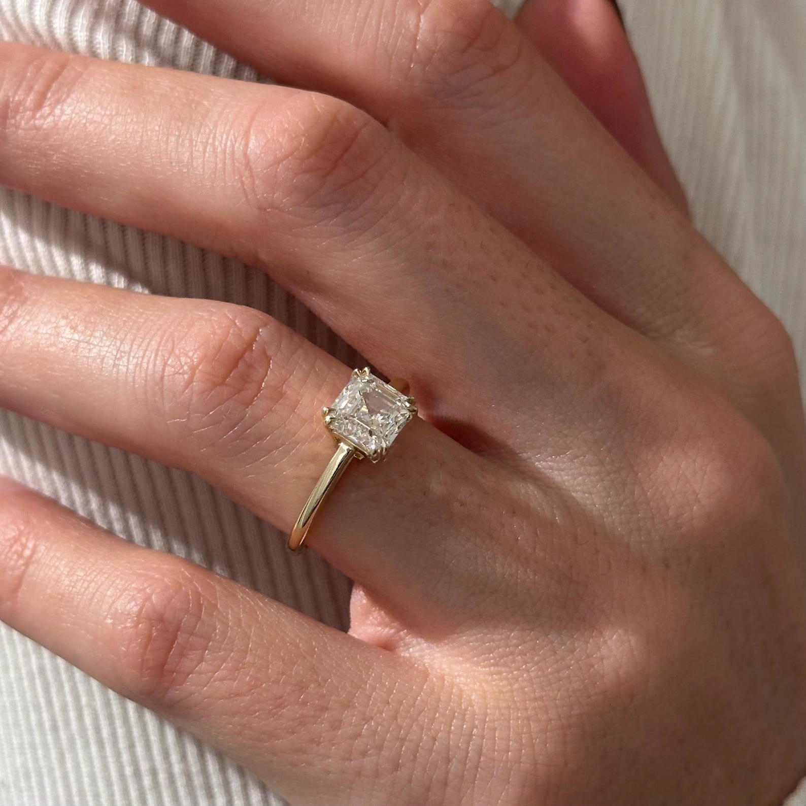 2 CT Round Halo & Pave Lab Grown Diamond Engagement Ring
