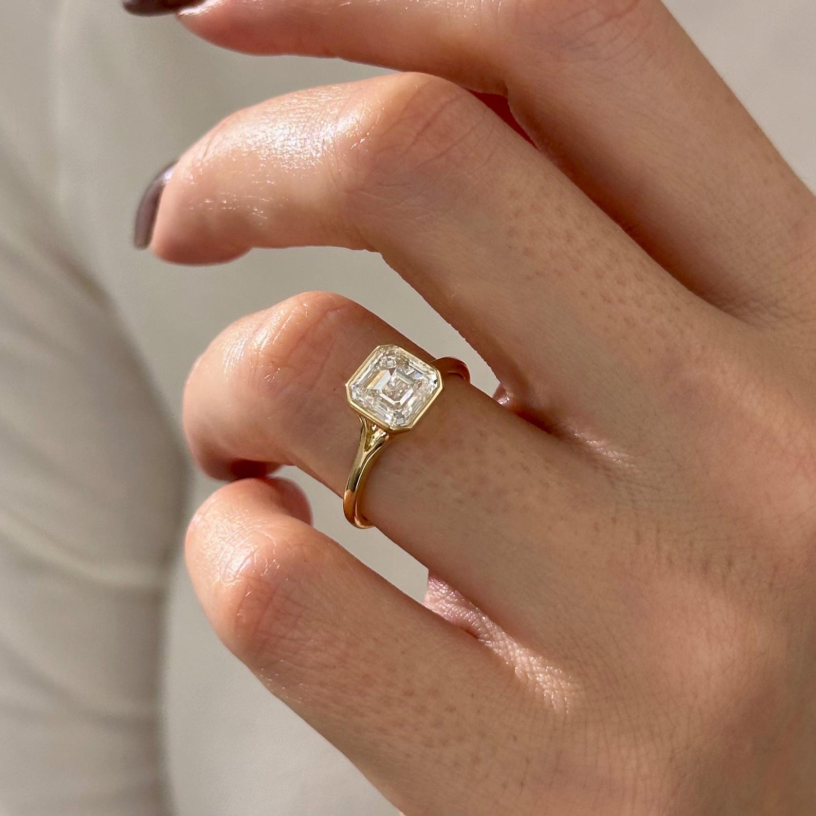 2 CT Round Halo & Pave Lab Grown Diamond Engagement Ring