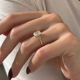 2 CT Round Halo & Pave Lab Grown Diamond Engagement Ring