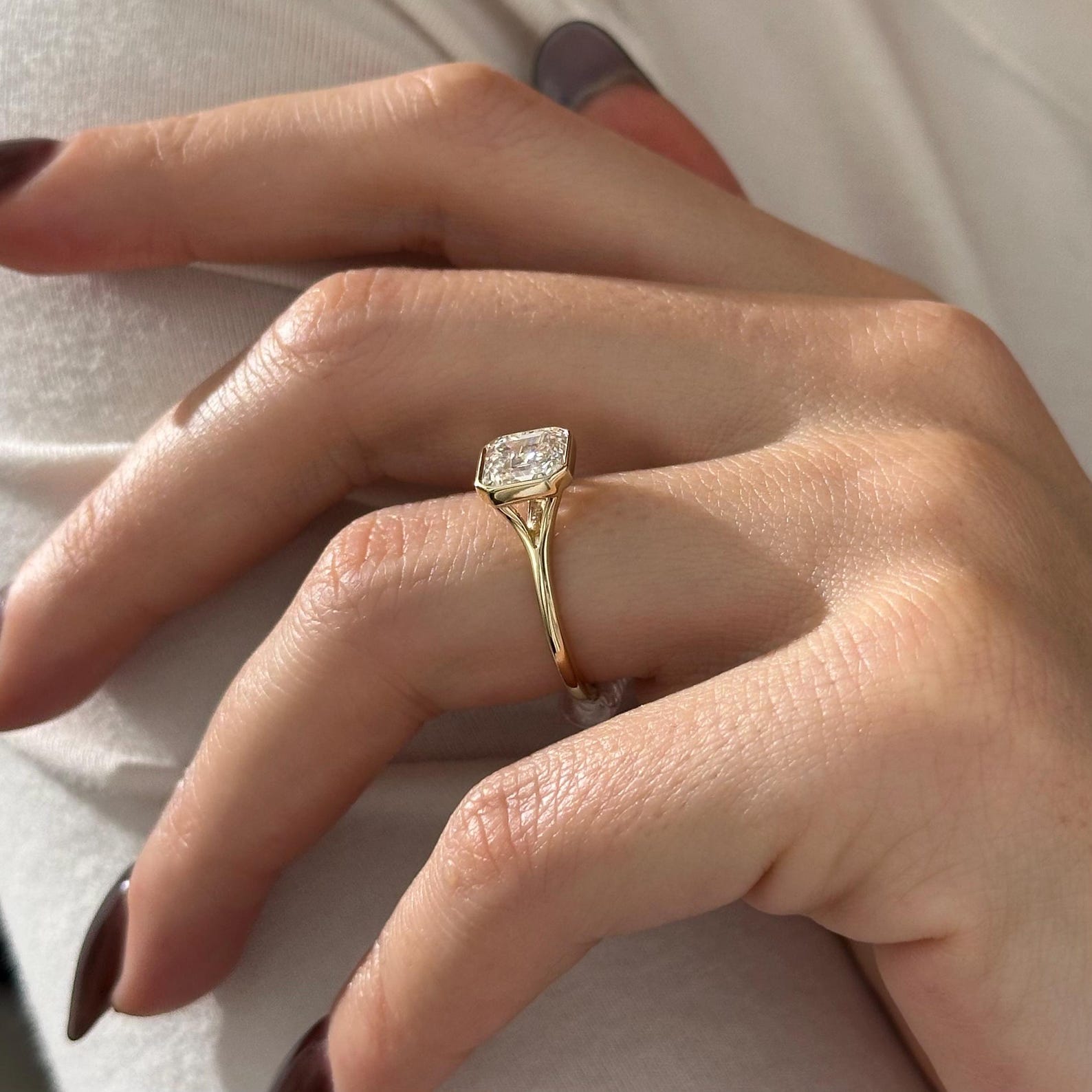 2 CT Round Halo & Pave Lab Grown Diamond Engagement Ring