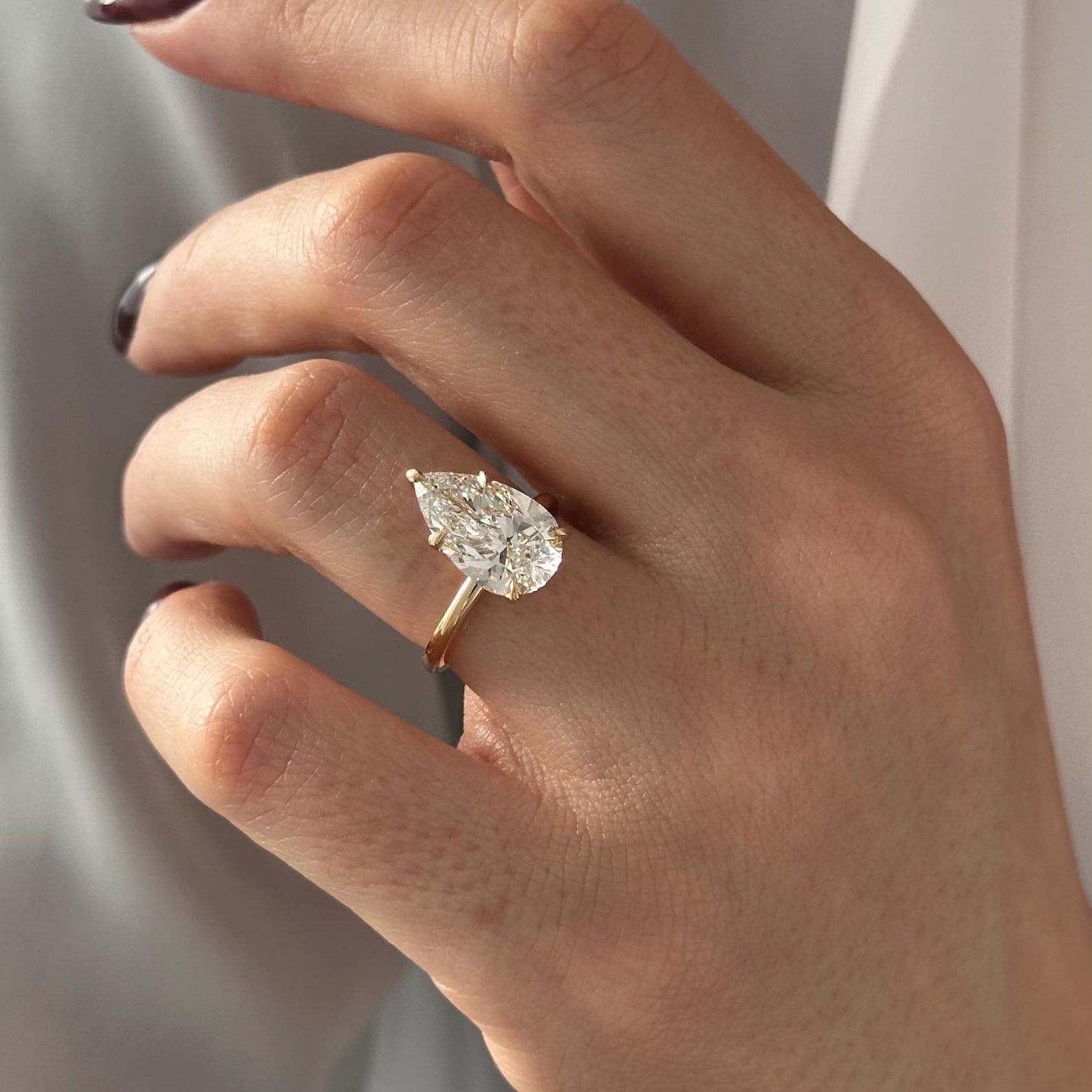 2 CT Round Halo & Pave Lab Grown Diamond Engagement Ring