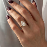 2 CT Round Halo & Pave Lab Grown Diamond Engagement Ring