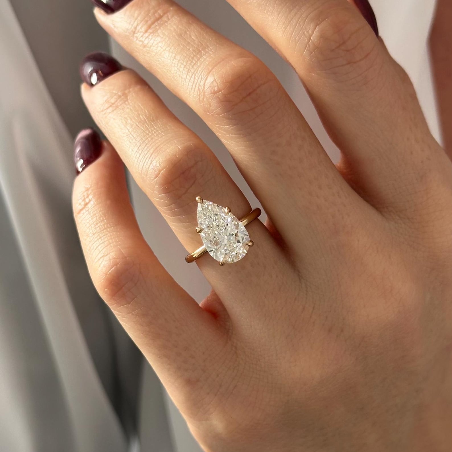 2 CT Round Halo & Pave Lab Grown Diamond Engagement Ring