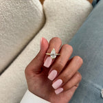 2 CT Round Halo & Pave Lab Grown Diamond Engagement Ring