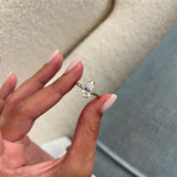 2 CT Round Halo & Pave Lab Grown Diamond Engagement Ring