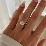 2 CT Round Halo & Pave Lab Grown Diamond Engagement Ring