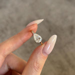 2 CT Round Halo & Pave Lab Grown Diamond Engagement Ring