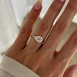 2 CT Round Halo & Pave Lab Grown Diamond Engagement Ring