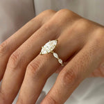 2 CT Round Halo & Pave Lab Grown Diamond Engagement Ring