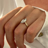 2 CT Round Halo & Pave Lab Grown Diamond Engagement Ring