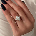 2 CT Round Halo & Pave Lab Grown Diamond Engagement Ring